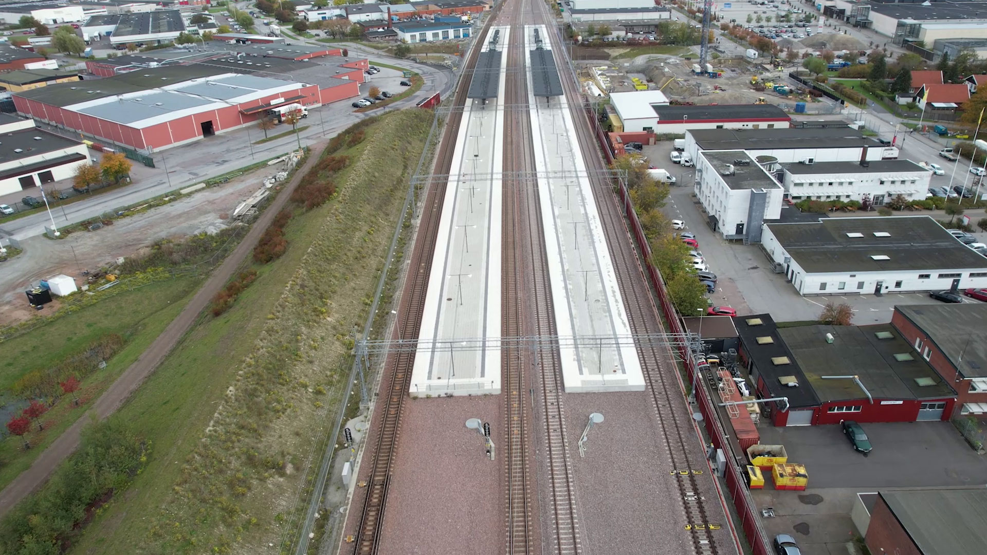 Burlov station, Sweden.