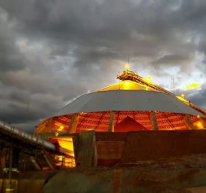 2º Premio: Proyecto Shahuindo-Domo, Cajabamba, Perú.. Autor: Roberto David Ortega Fernández.