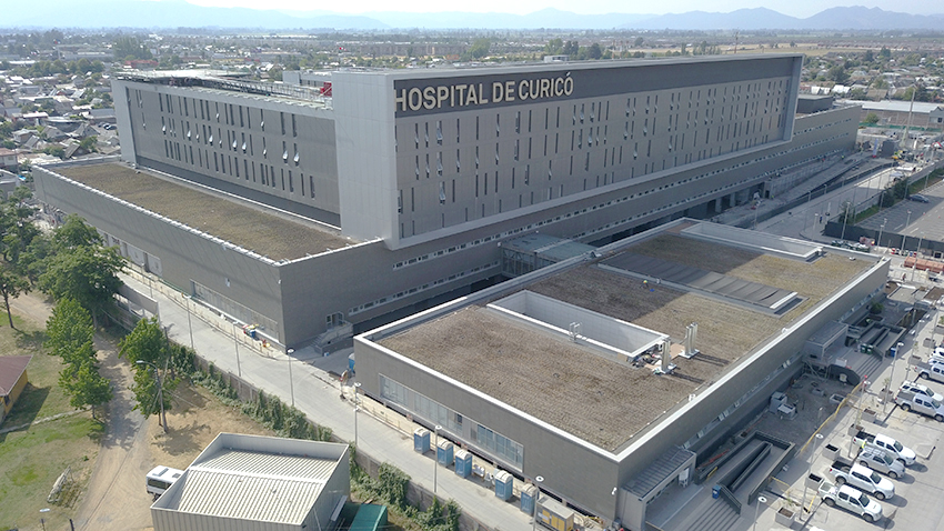 Curicó Hospital. Chile. CES (Sustainable Building Certification).