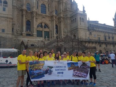 Voluntarios OHL en el Camino de Santiago